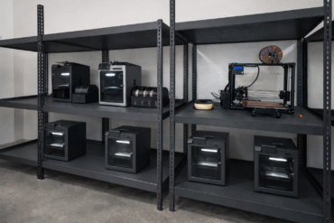3D printed prototypes for equine products and advanced manufacturing in Lexington, Kentucky.