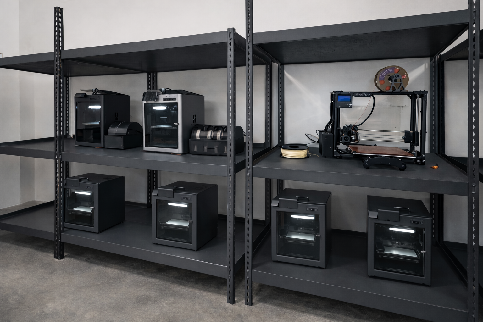 3D printed prototypes for equine products and advanced manufacturing in Lexington, Kentucky.